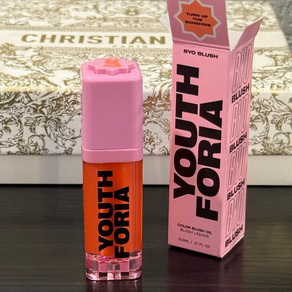Youthforia BYO Blush Tinted Blush Oil TURN UP THE SUNSHINE New